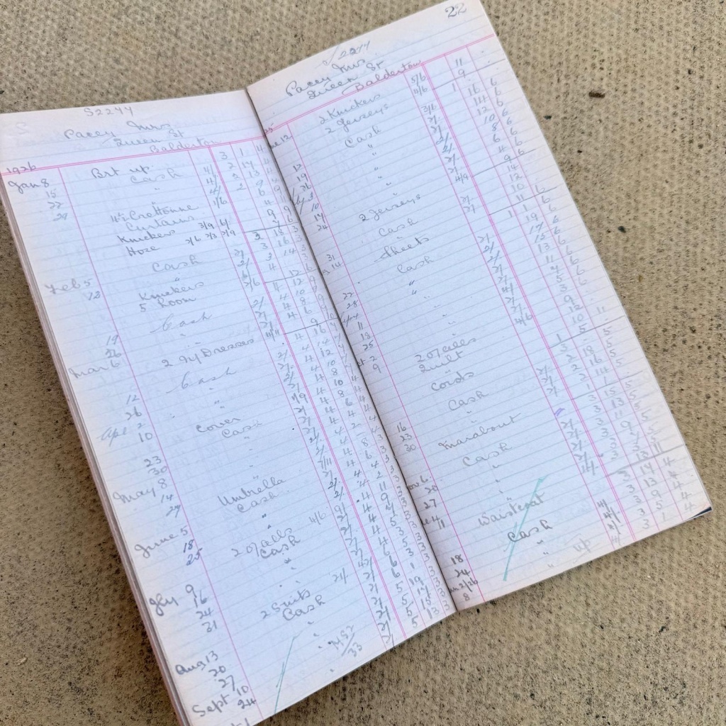 Small Ledger Paper Book - DL - IndigoBlu